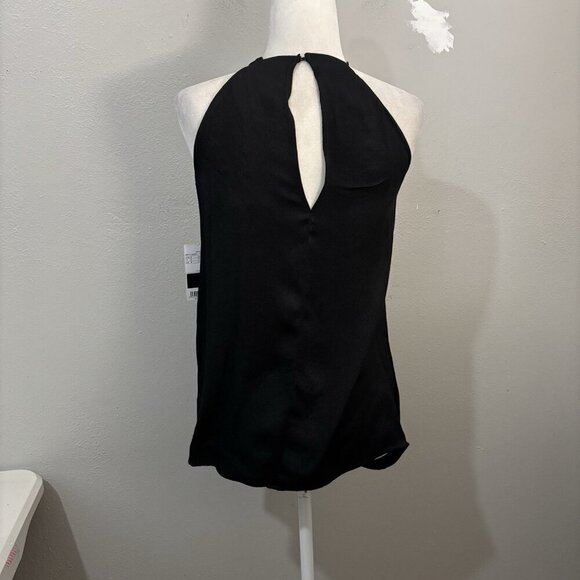 MNG Premium Halter Top High Neck Black Blouse Women XS - Picture 8 of 13